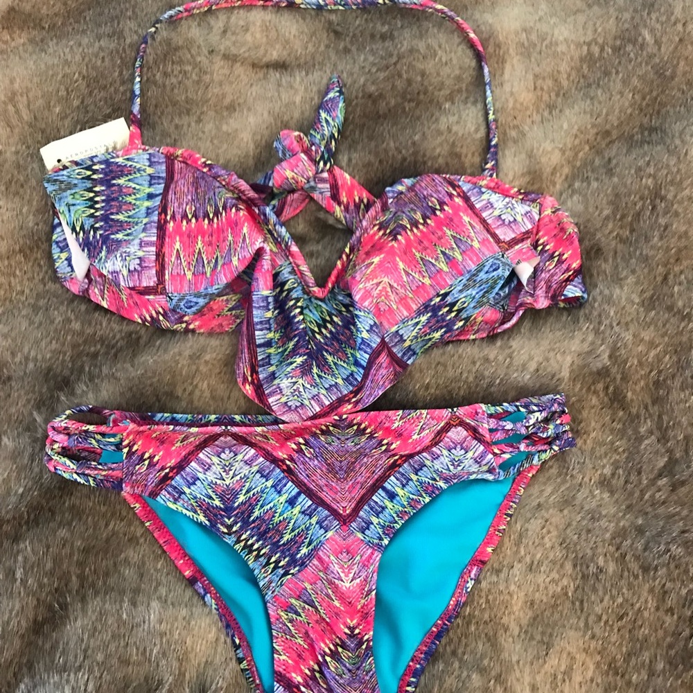 Colorful bikini